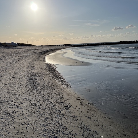 kilometerlanger Sandstrand